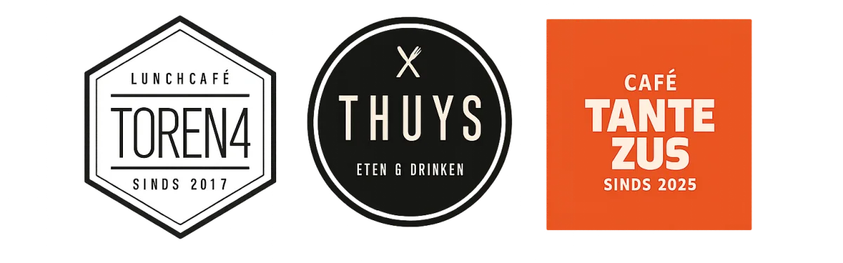 In samenwerking met Lunchcafé Toren4, Thuys Eten & Drinken en Café Tante Zus