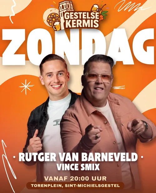 Dagposter zondag 27 september 2026 met Rutger van Barneveld en Vince Smix